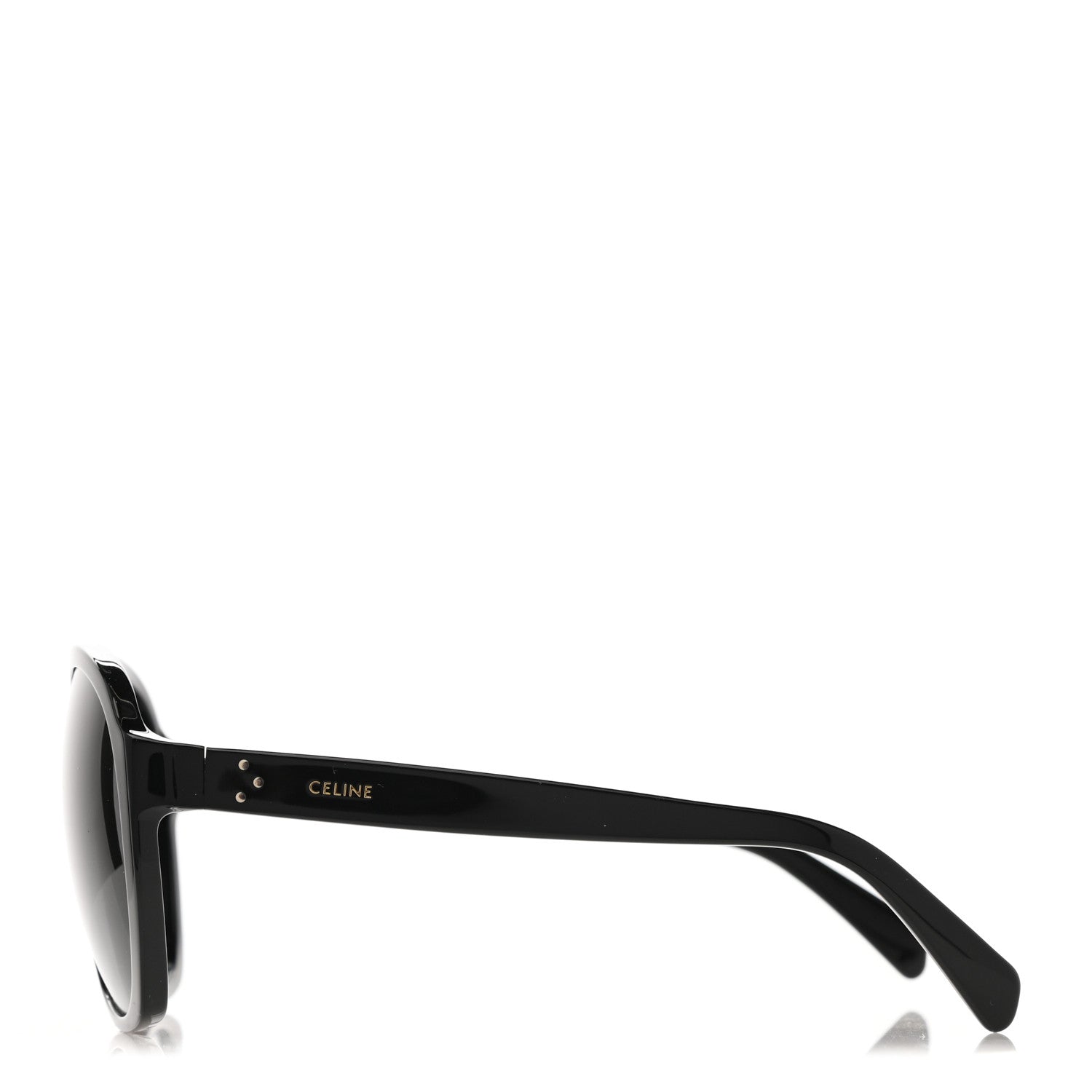 Celine Acetate Round Sunglasses CL 40147I Black 3 of 6