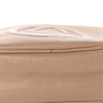 Gucci Pebbled Calfskin Small Soho Disco Bag Rose Beige 15 of 16