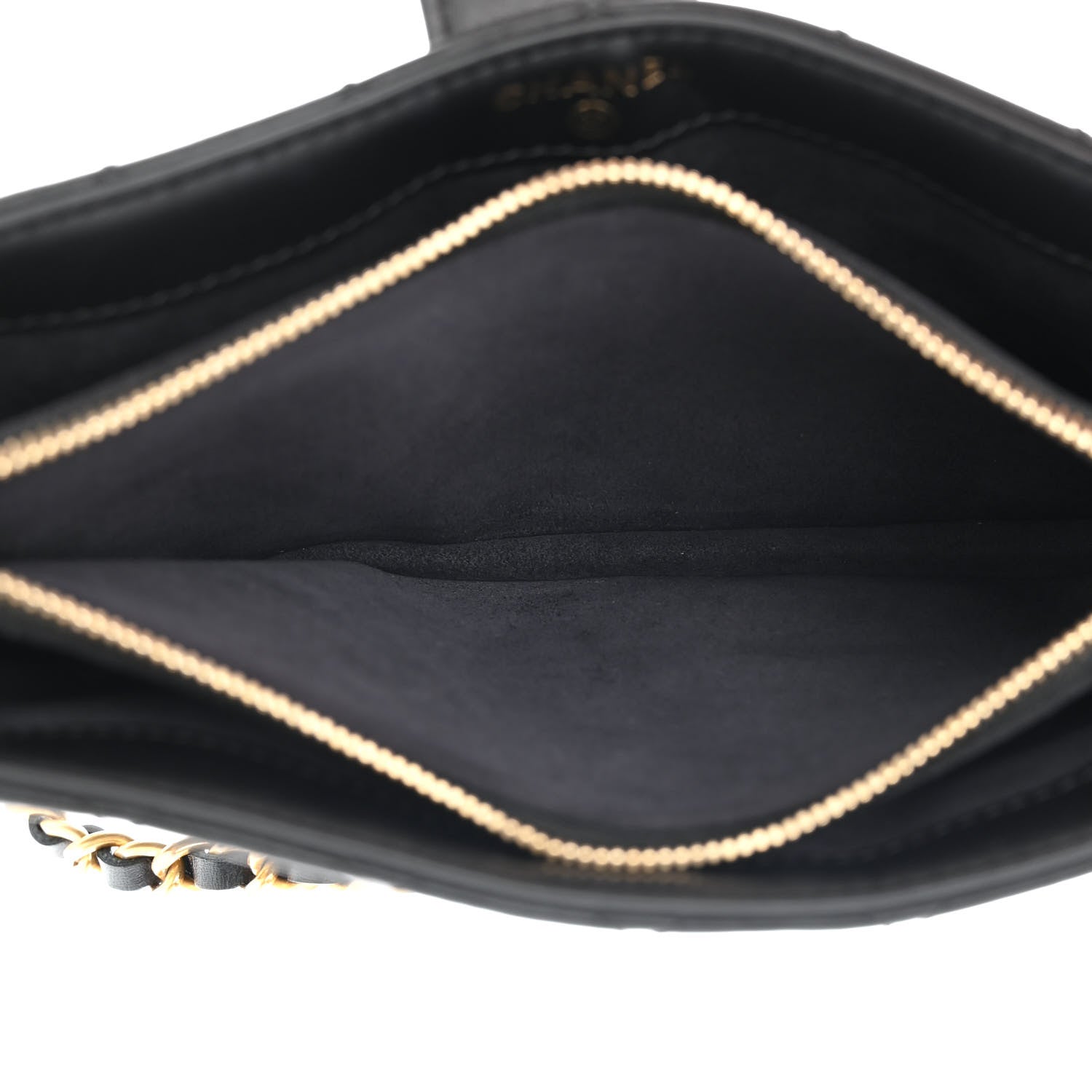 Chanel Aged Calfskin Lucky Charms 2.55 Reissue Mini Clutch With Chain Black 6 of 13