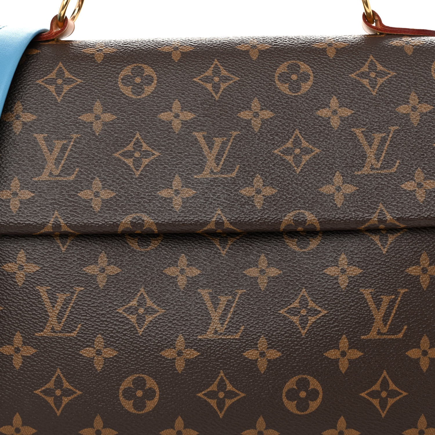Louis Vuitton Monogram Cluny MM Blue Glacial 7 of 11
