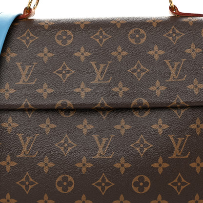 Louis Vuitton Monogram Cluny MM Blue Glacial 7 of 11