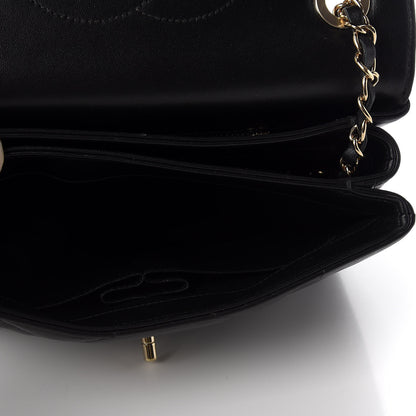 Chanel Lambskin Quilted Small Trendy CC Dual Handle Flap Bag Black 7 of 13