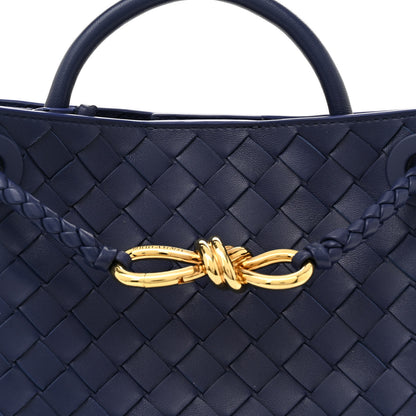 Bottega Veneta Nappa Intrecciato Small Andiamo Shoulder Bag Duke 7 of 9