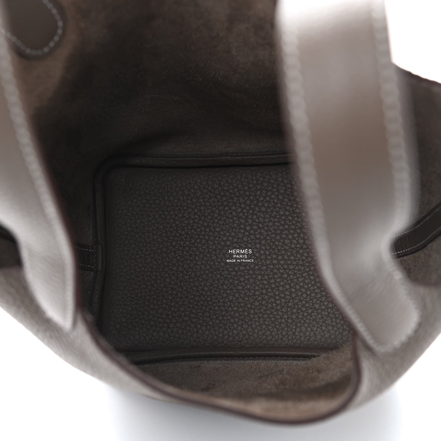 Hermes Taurillon Clemence Picotin Lock 18 PM Etoupe 5 of 9