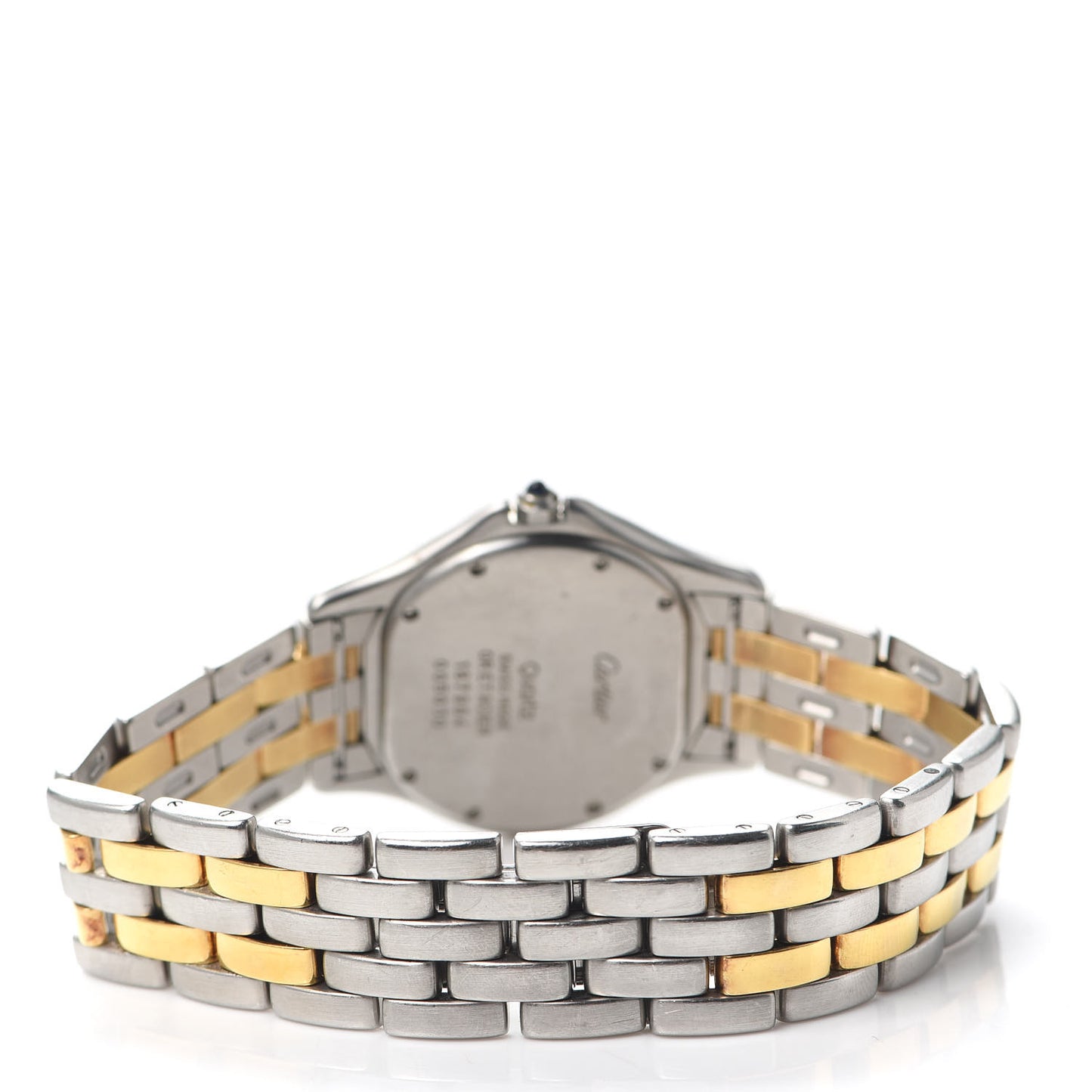 Stainless Steel 18K Yellow Gold 33mm Cougar Quartz Watch