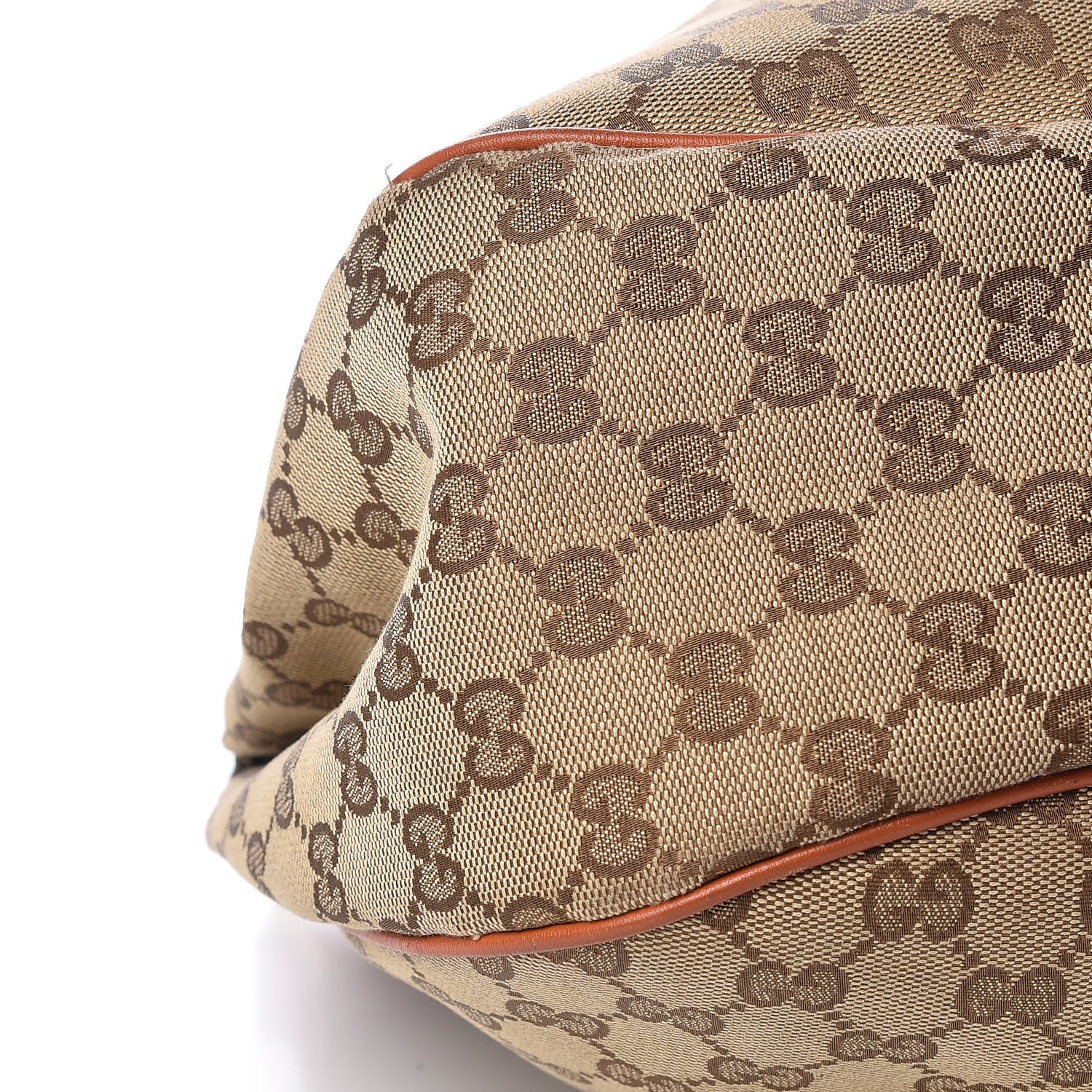 Gucci Monogram Medium Sukey Hobo Orange 8 of 9