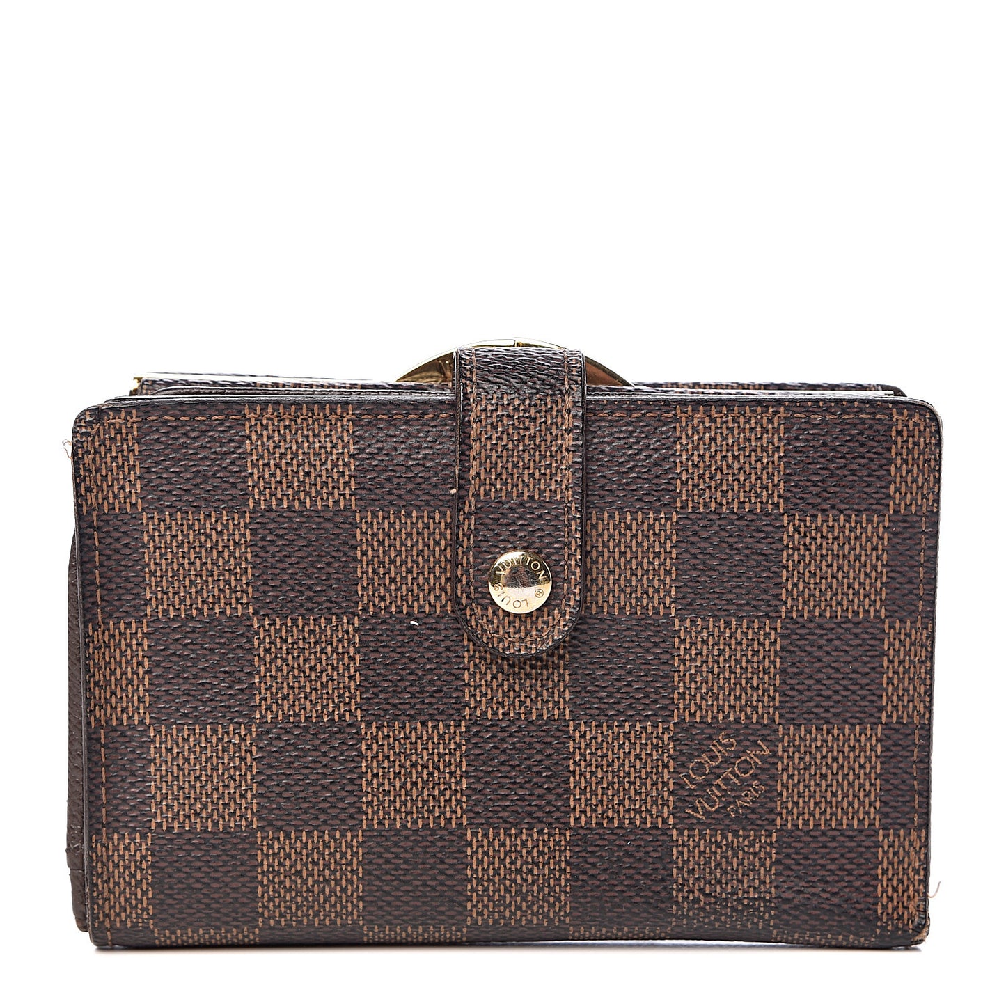 Damier Ebene French Purse Wallet
