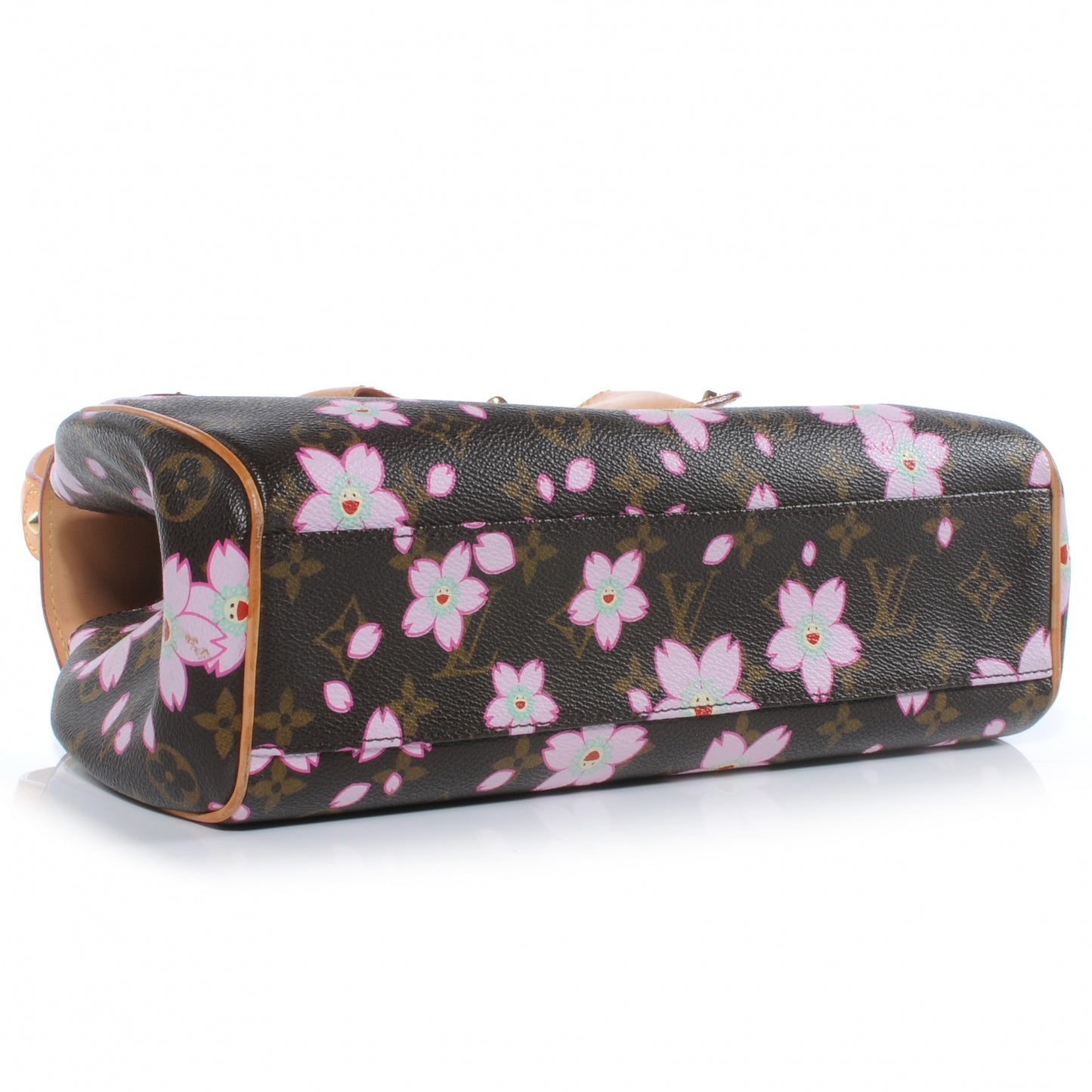Monogram Cherry Blossom Sac Retro Bag Brown
