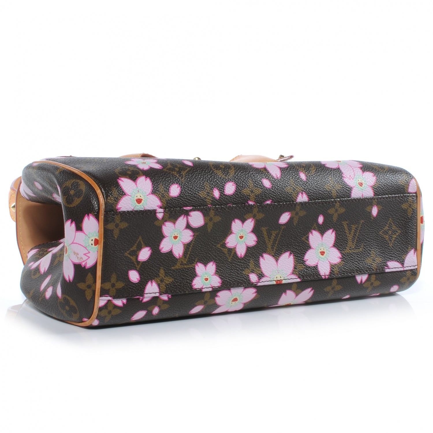Louis Vuitton Monogram Cherry Blossom Sac Retro Bag Brown 4 of 8