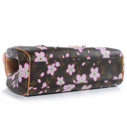 Louis Vuitton Monogram Cherry Blossom Sac Retro Bag Brown 4 of 8