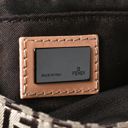 Fendi Zucchino Mini Baguette Brown 6 of 9