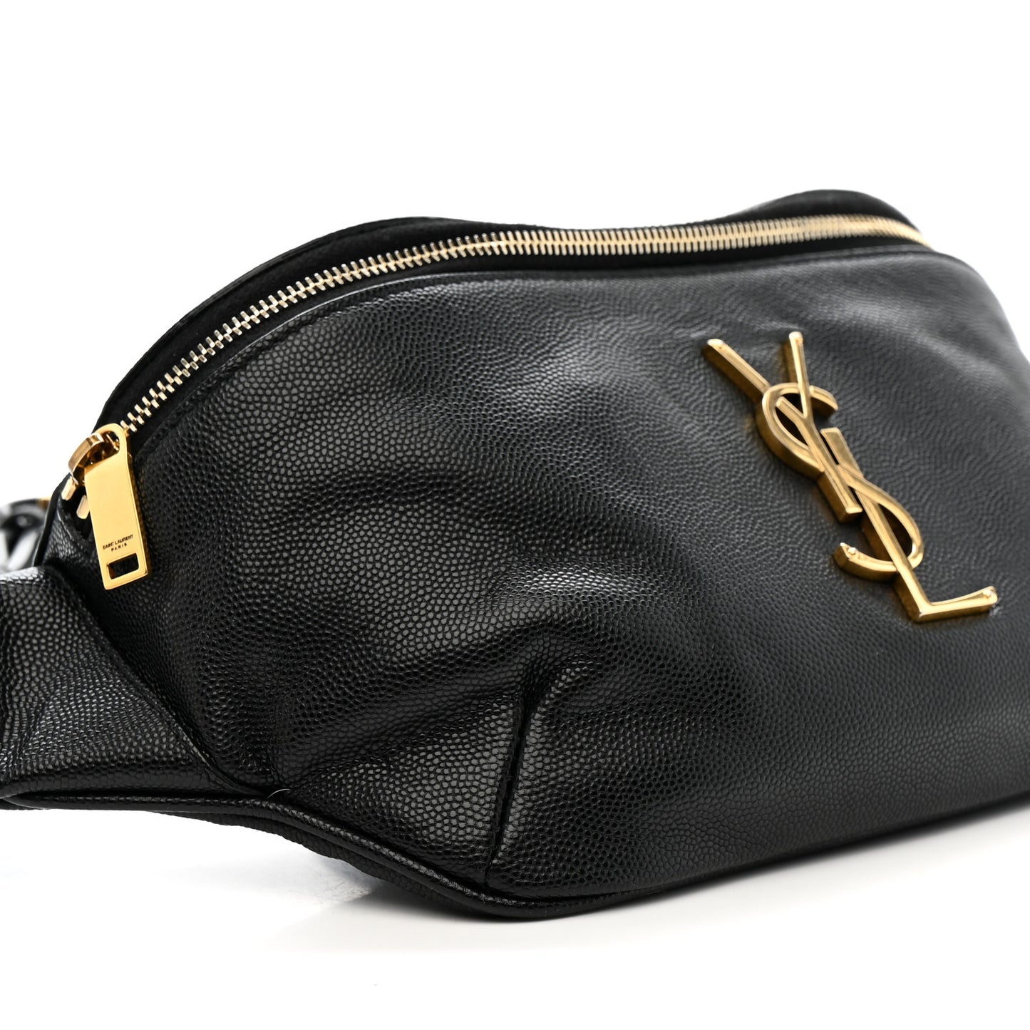 Grain De Poudre Monogram Belt Bag Black