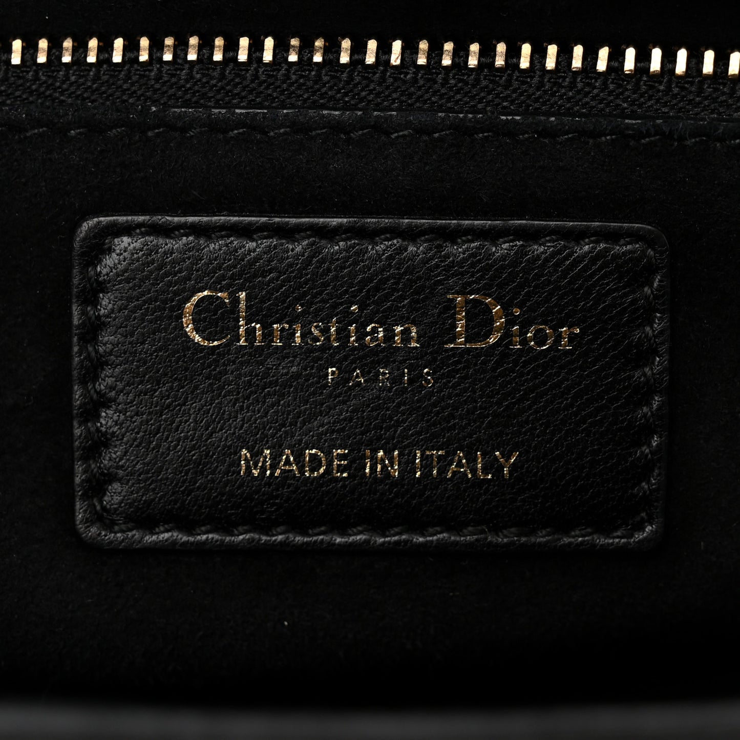 Lambskin Cannage Studded Small Dioraddict Flap Bag Black