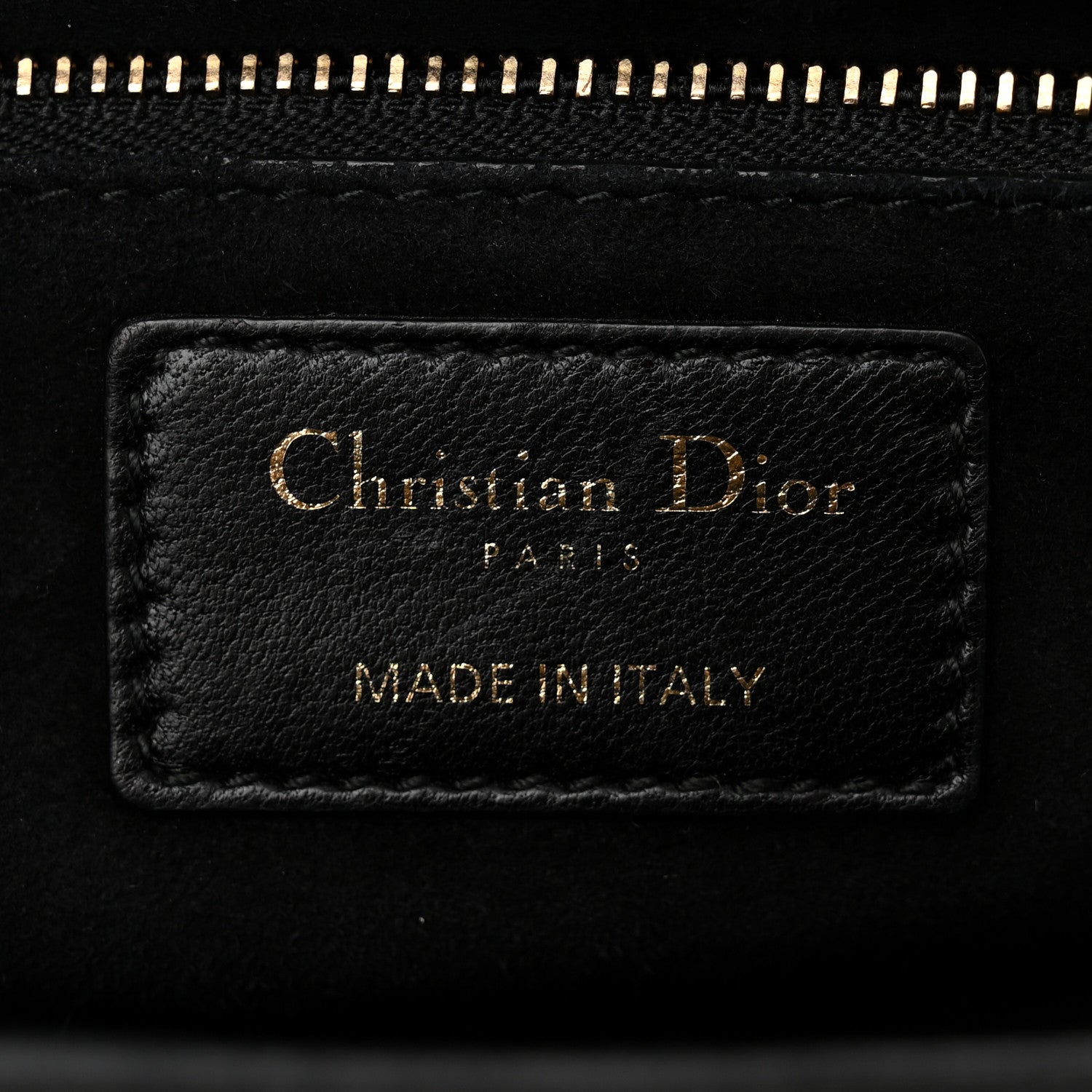 Christian Dior Lambskin Cannage Studded Small Dioraddict Flap Bag Black 6 of 10