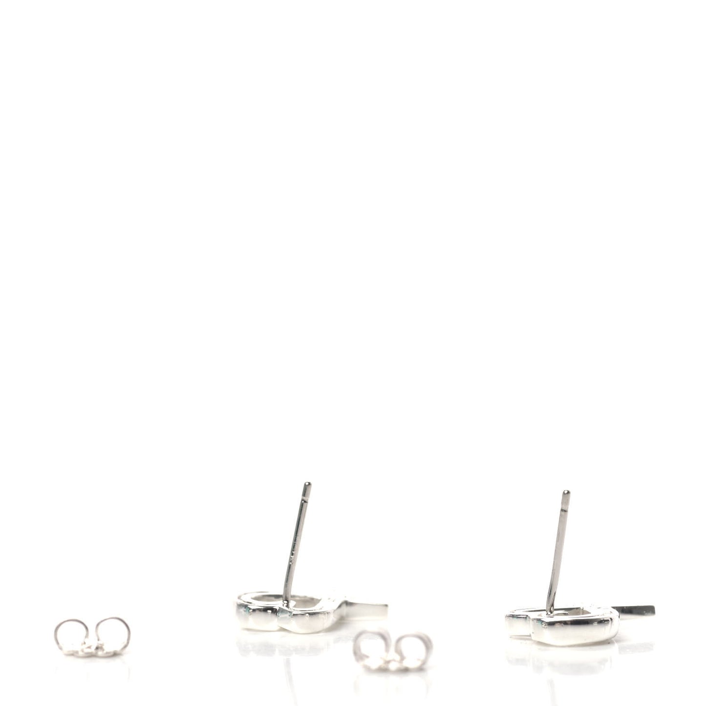 Sterling Silver Small Paloma Picasso Loving Heart Earrings