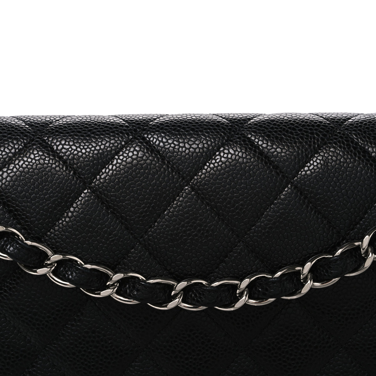 Chanel Caviar Quilted Maxi Single Flap Black 8 of 10