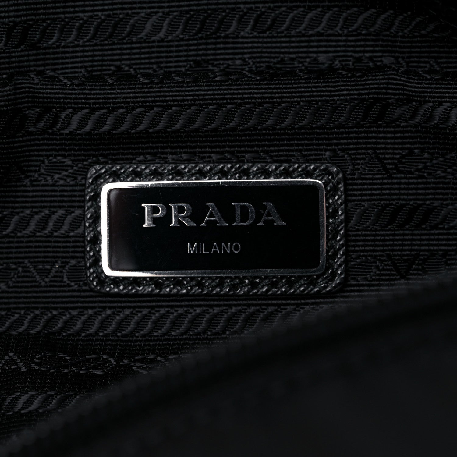 Prada Tessuto Nylon Montagna Belt Bag Black 6 of 8