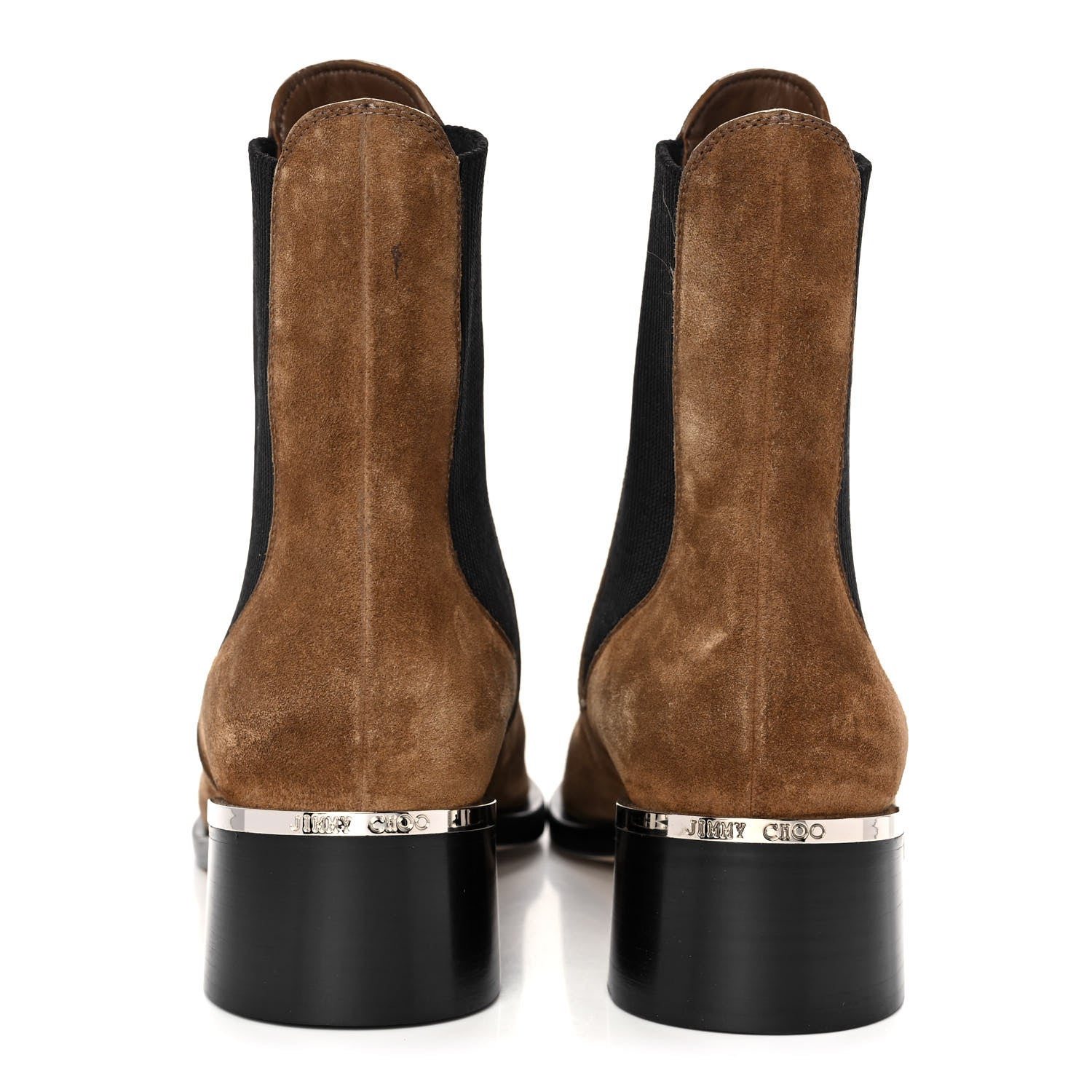 Jimmy Choo Suede Rourke Ankle Boots 36.5 Clove 5 of 9