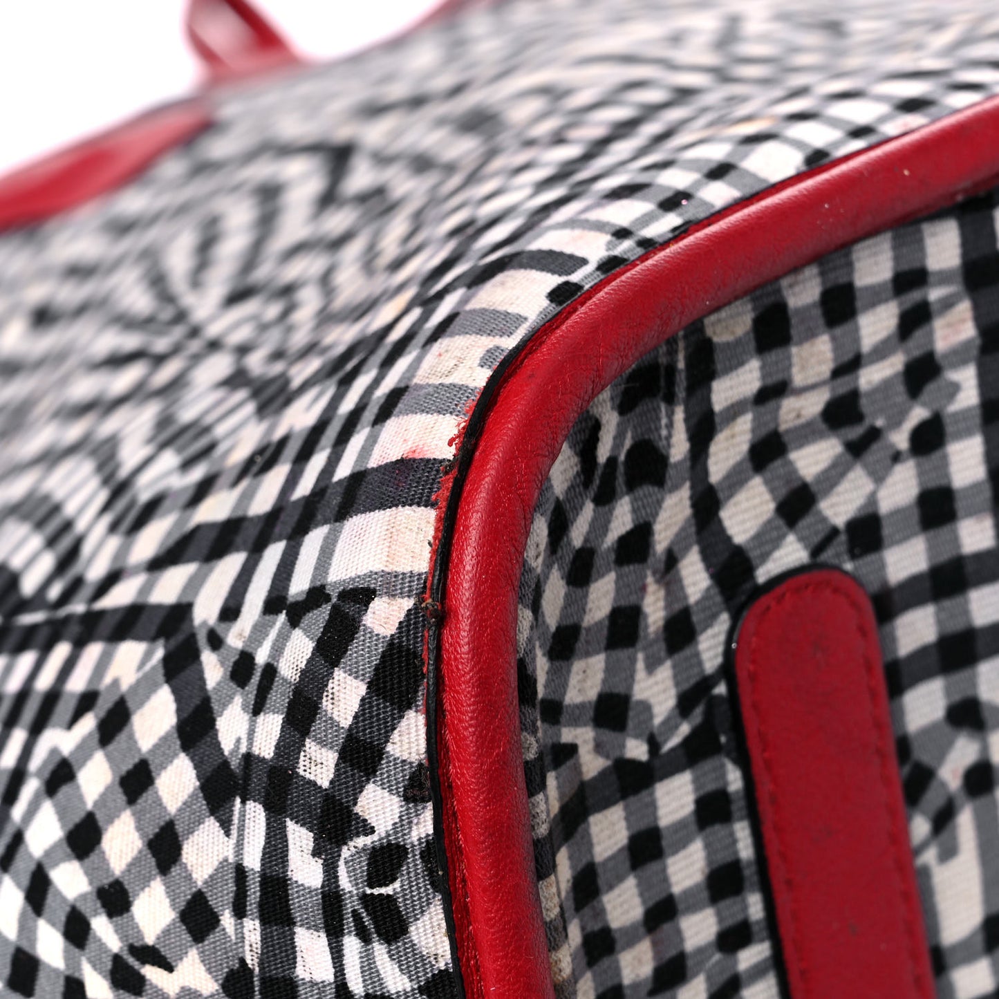 Visetos Large Liz Reversible Shopper Tote Ruby Red