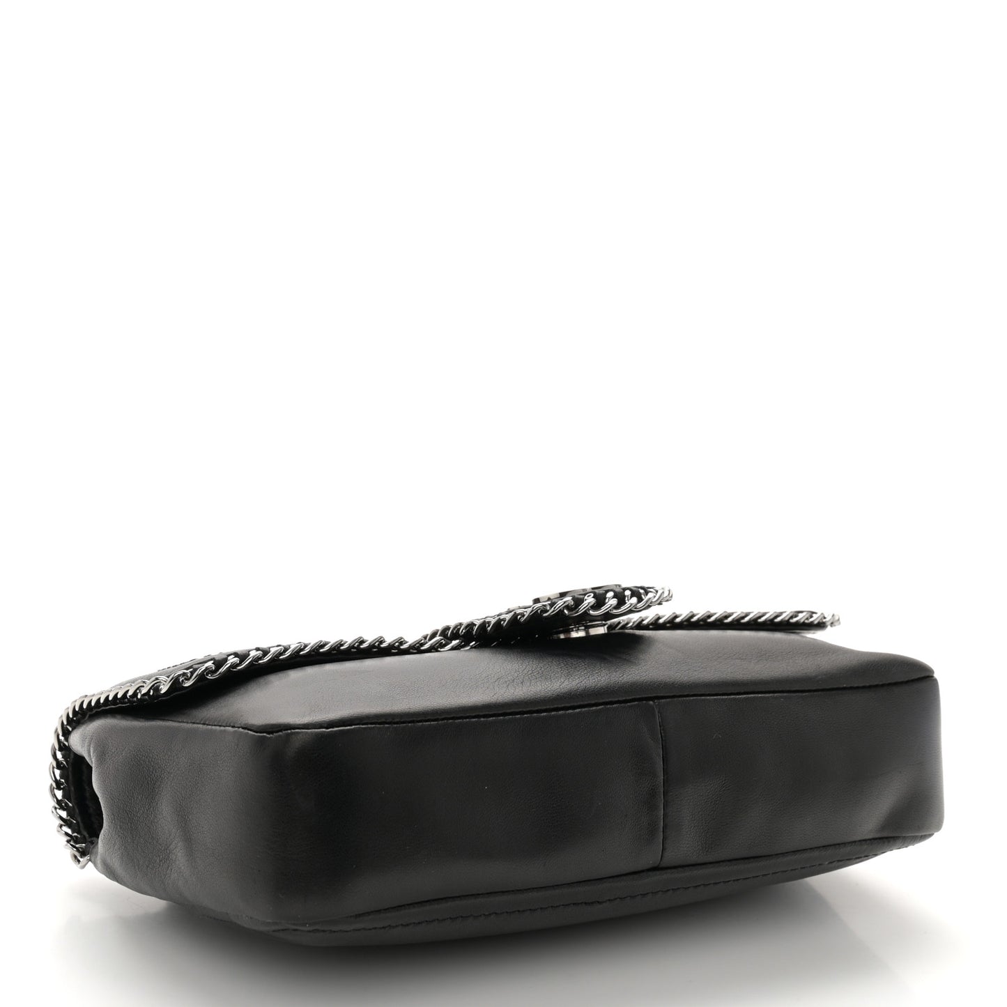 Lambskin Medium Madison Flap Black