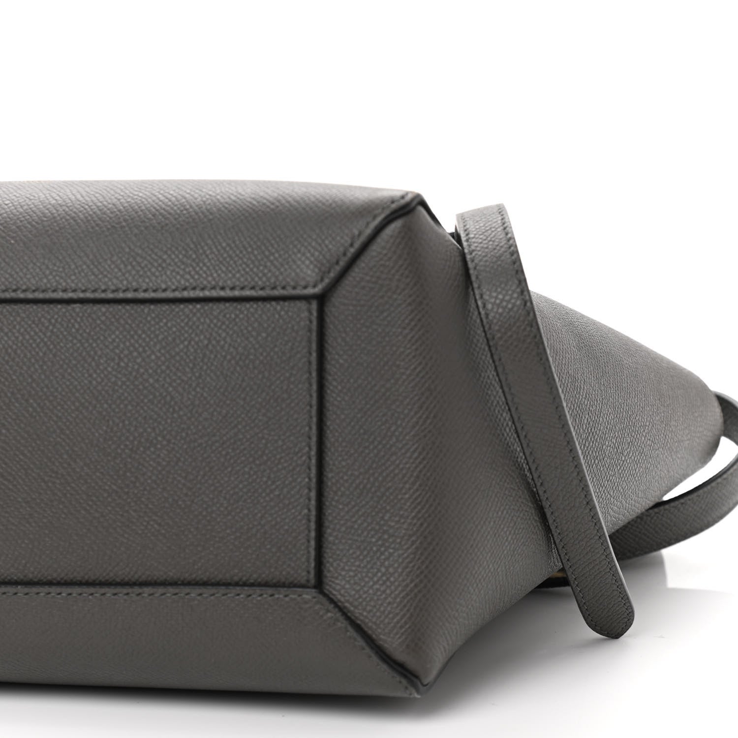 Celine Baby Grained Calfskin Micro Belt Bag Grey 9 of 9