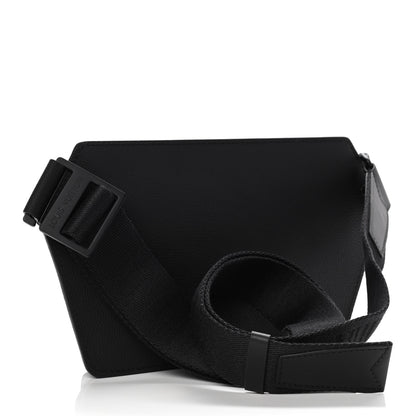 Louis Vuitton Grained Calfskin Aerogram Slingbag Black 3 of 13