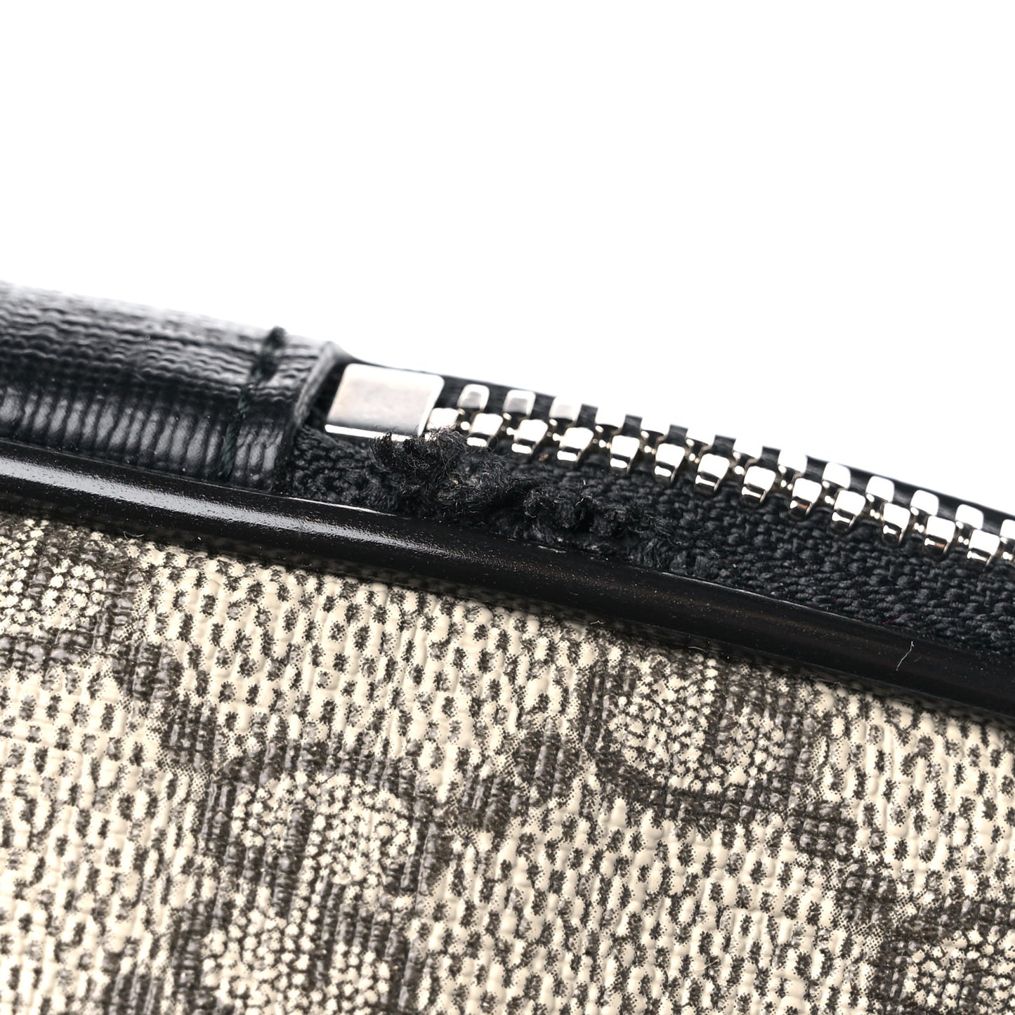 GG Supreme Monogram Web Belt Bag Dark Brown