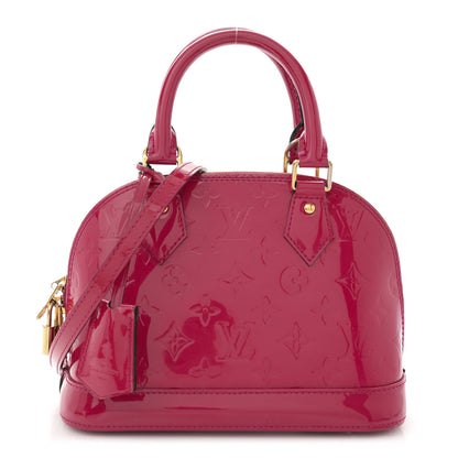 Louis Vuitton Vernis Alma BB Rose Indien 1 of 11