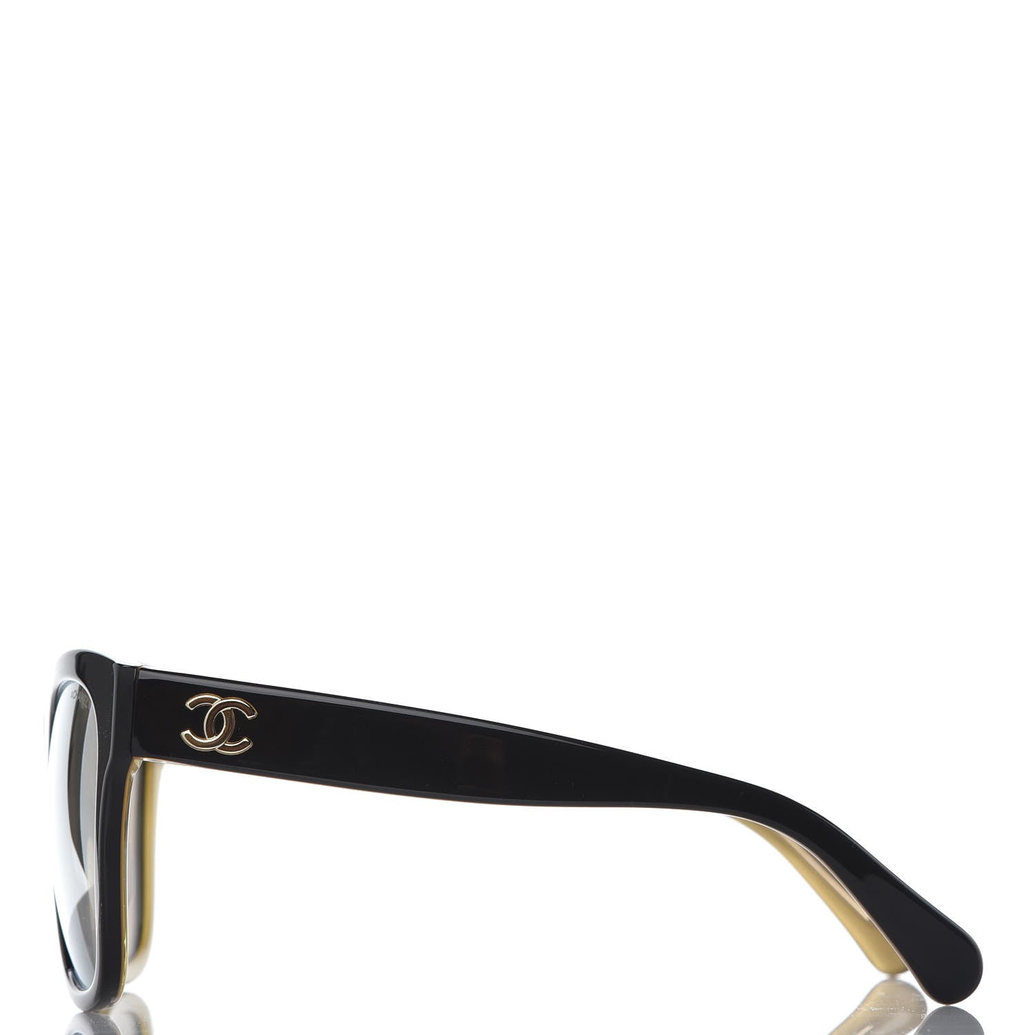 Chanel Acetate Square Sunglasses 5380-A Black 2 of 8