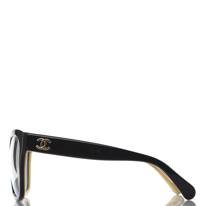 Chanel Acetate Square Sunglasses 5380-A Black 2 of 8