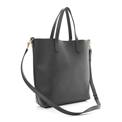 Saint Laurent Calfskin Toy Shopping Tote Earth Grey 3 of 13