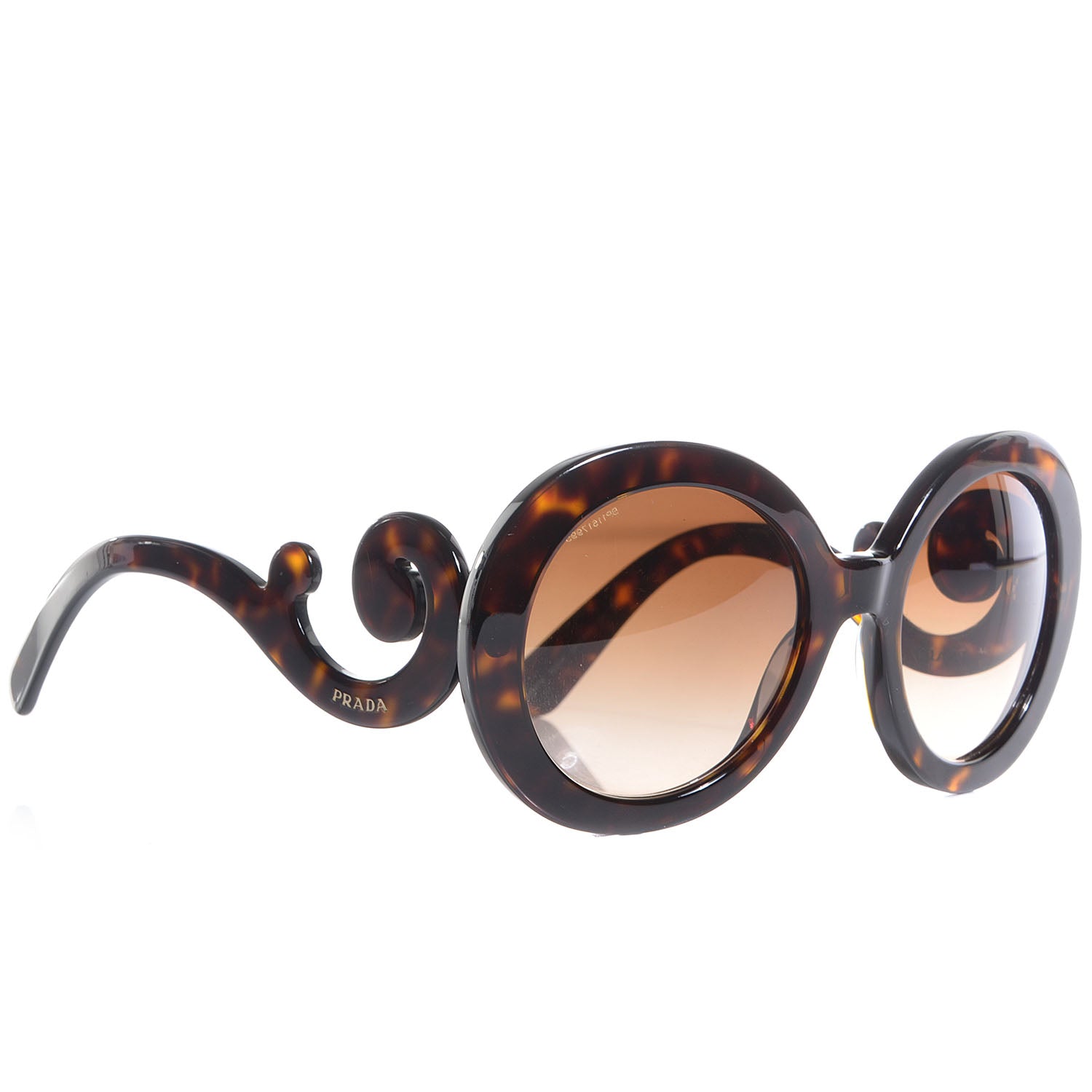 Prada Baroque Sunglasses SPR 27N Tortoise 3 of 5