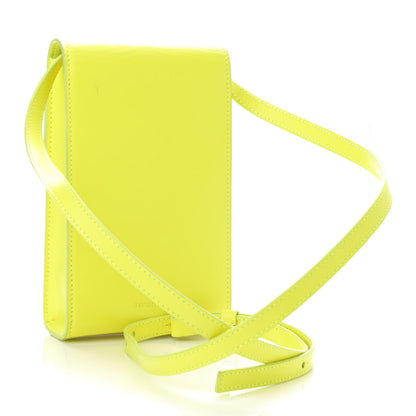 Givenchy Box Calfskin Mini 4G Vertical Bag Fluo Yellow 3 of 13