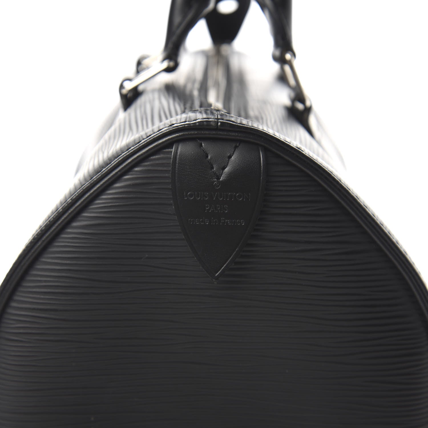 Louis Vuitton Epi Speedy 25 Black 8 of 9