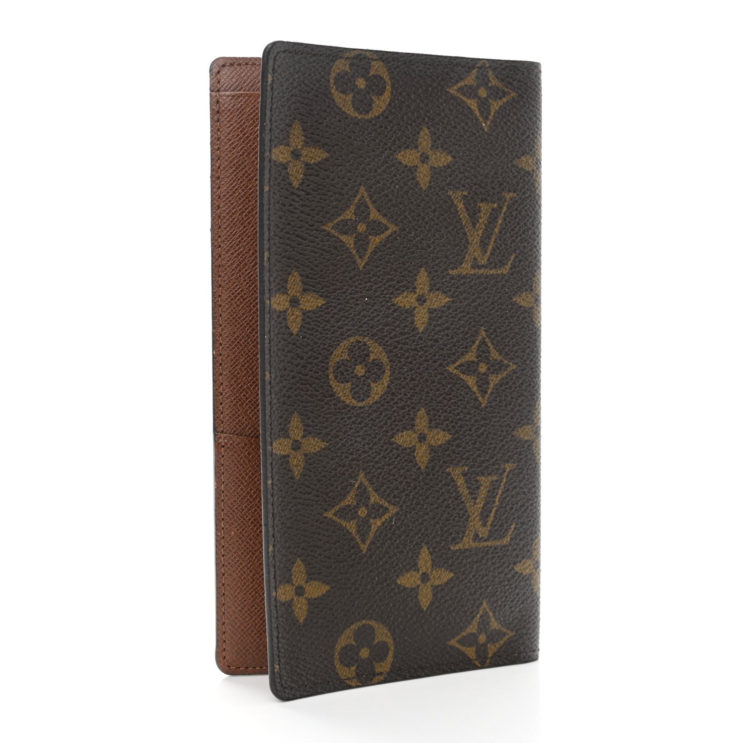 Louis Vuitton Monogram Porte Valeurs Checkbook Wallet 3 of 7