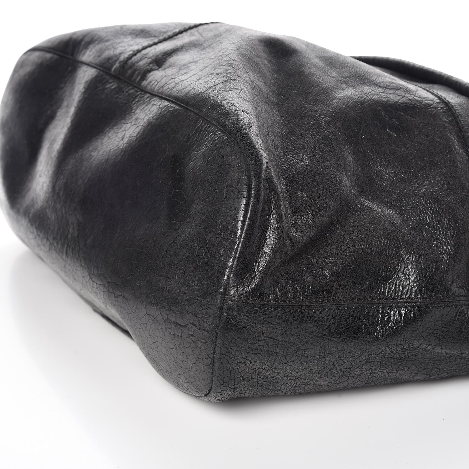 Givenchy Crinkled Patent Maxi Nightingale Black 6 of 13