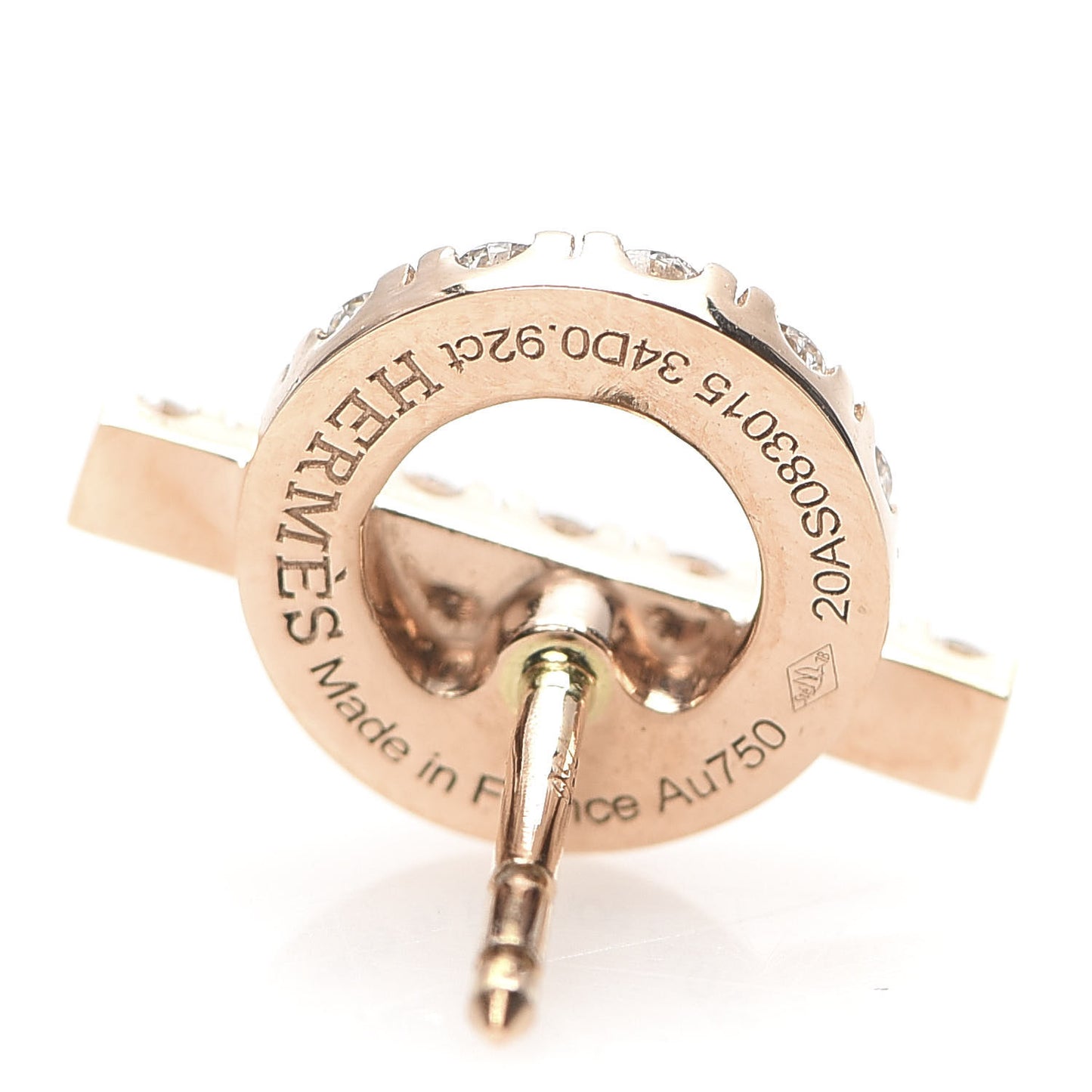 18K Rose Gold Diamond Finesse Earrings