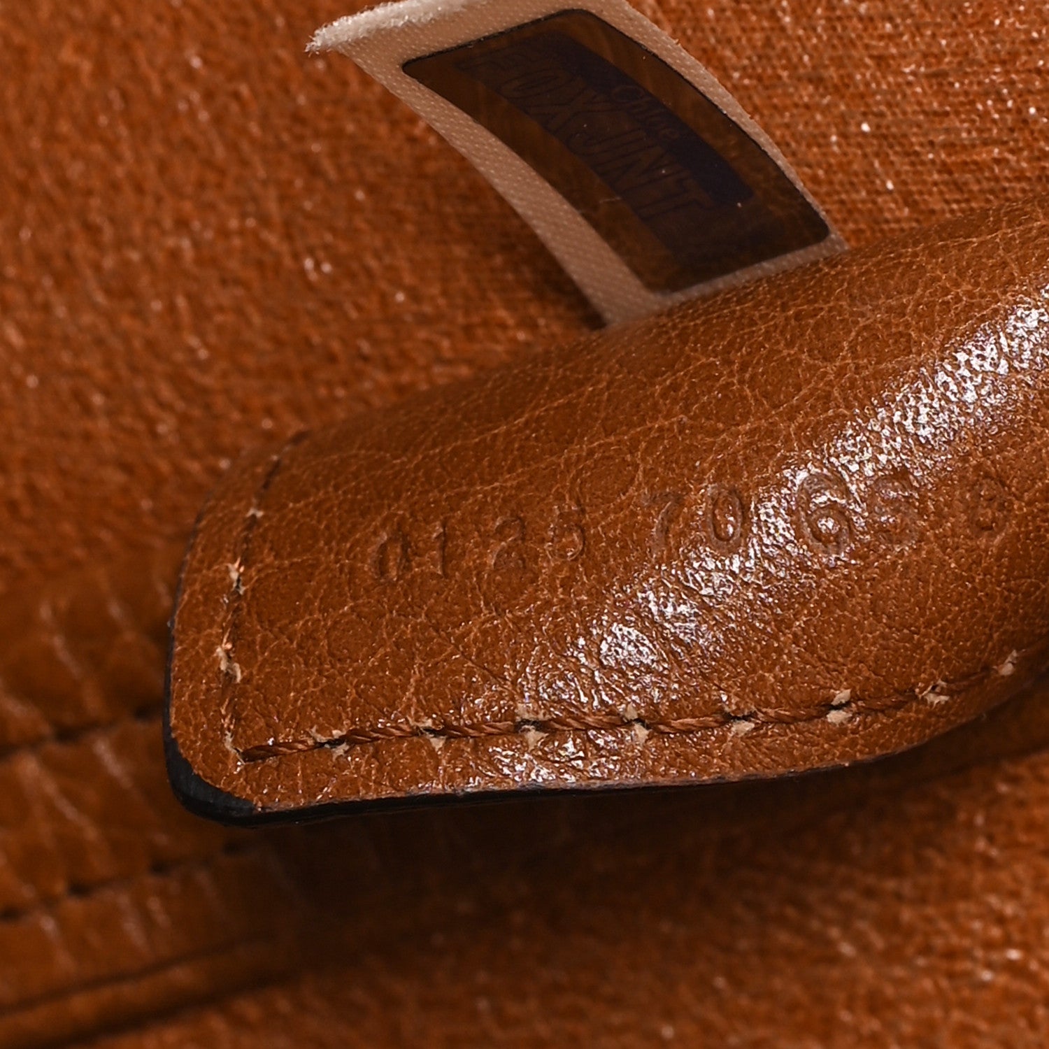 Chloe Grained Calfskin Large Spin Tote Clay Brown 7 of 10