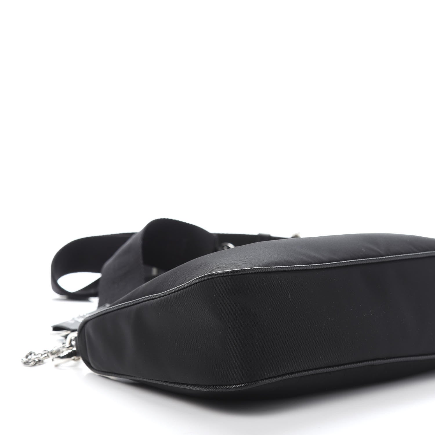Prada Nylon Re-Edition 2005 Shoulder Bag Black 8 of 12