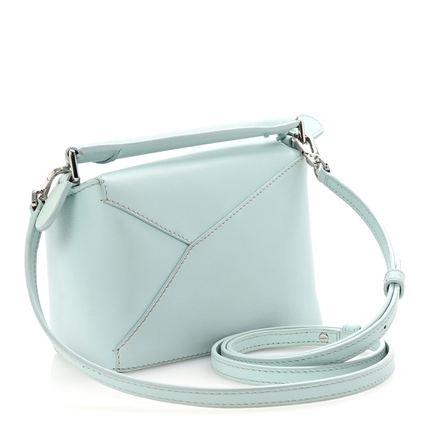 Loewe Calfskin Mini Puzzle Edge Bag Iceberg 3 of 9