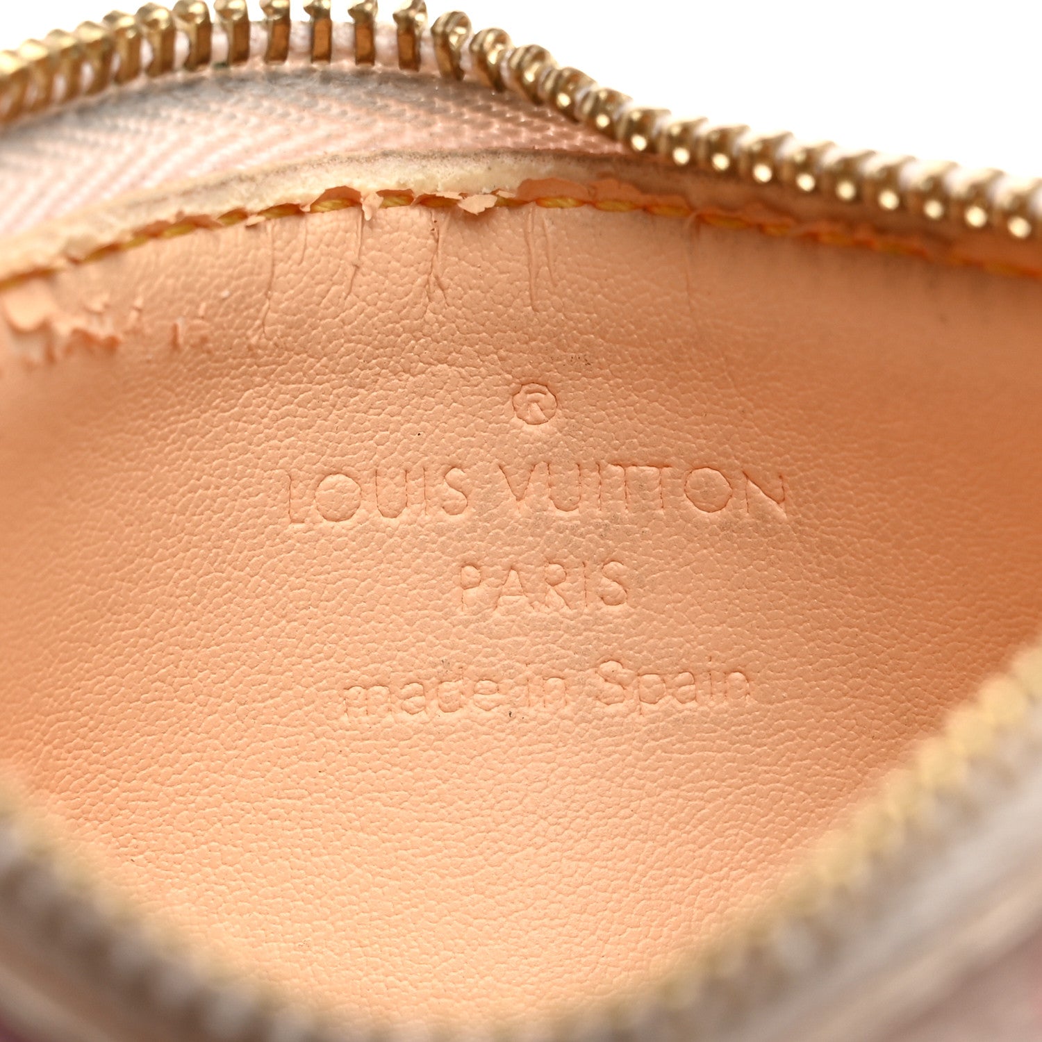 Louis Vuitton Monogram Cherry Blossom Key Pouch Pink 6 of 8