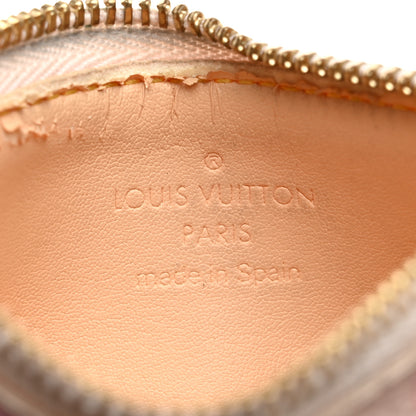 Louis Vuitton Monogram Cherry Blossom Key Pouch Pink 6 of 8