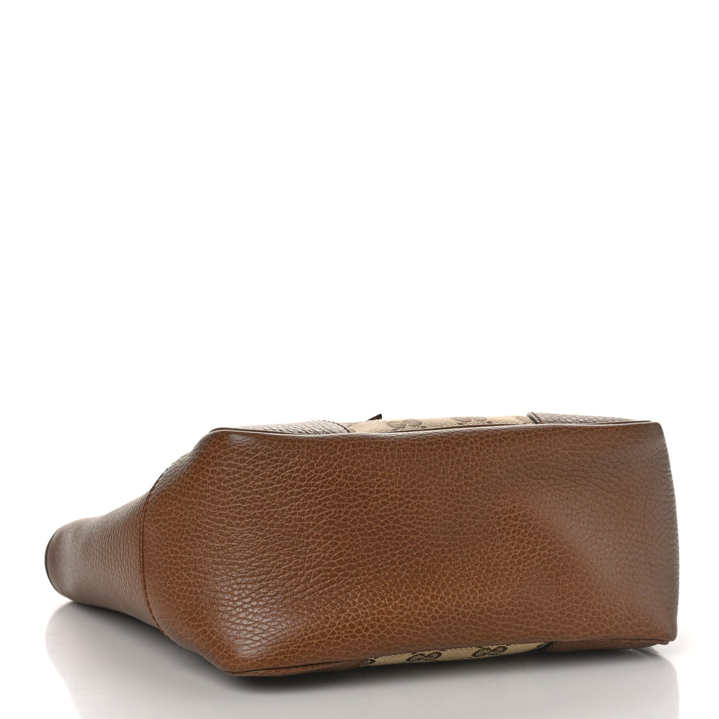 Monogram Small Bree Tote Beige Tabacco