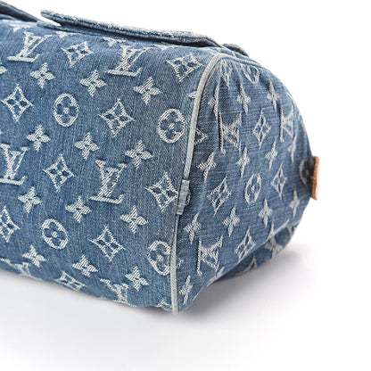Louis Vuitton Monogram Denim Neo Speedy Blue 9 of 9