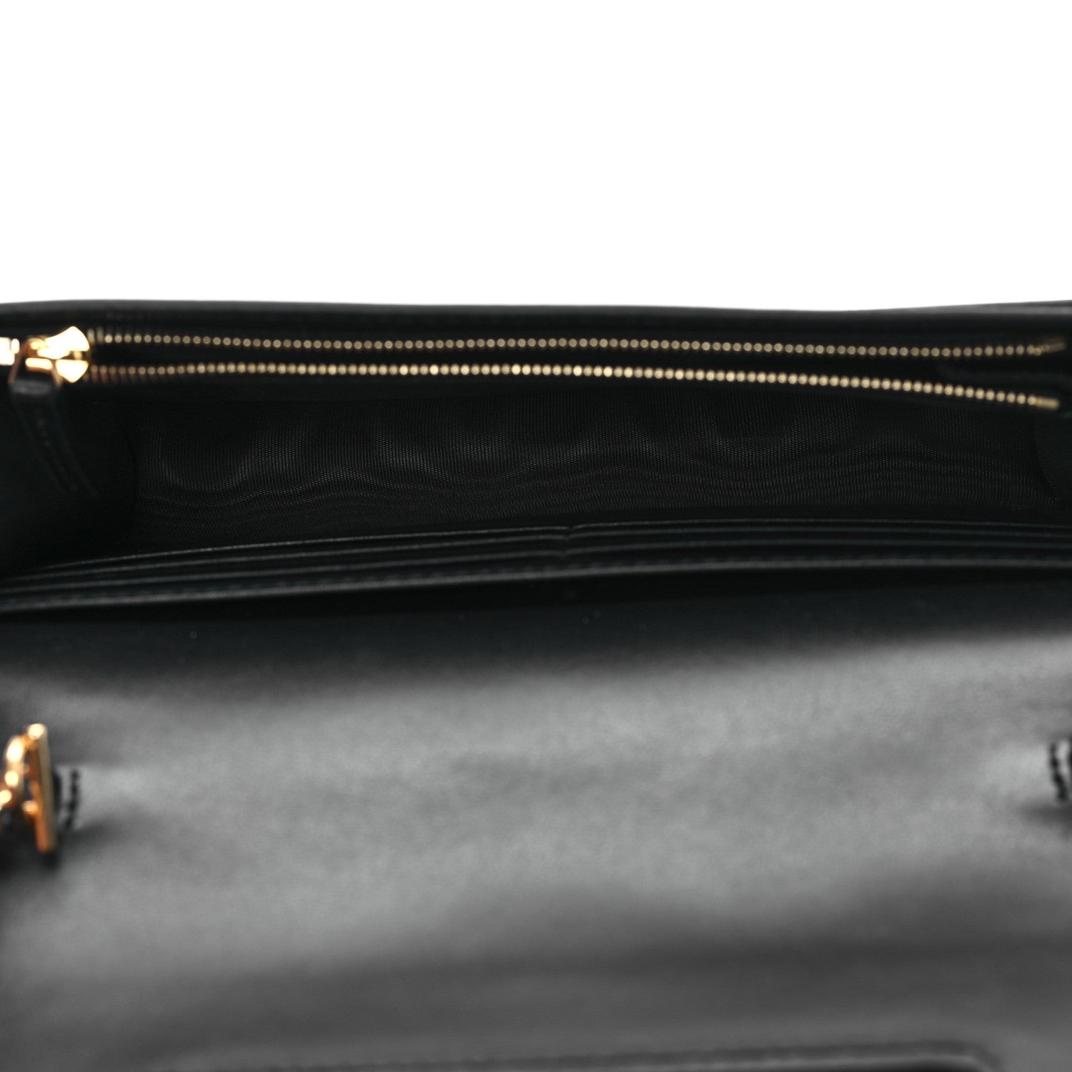 Gucci Calfskin GG Matelasse Chain Wallet Black 5 of 12