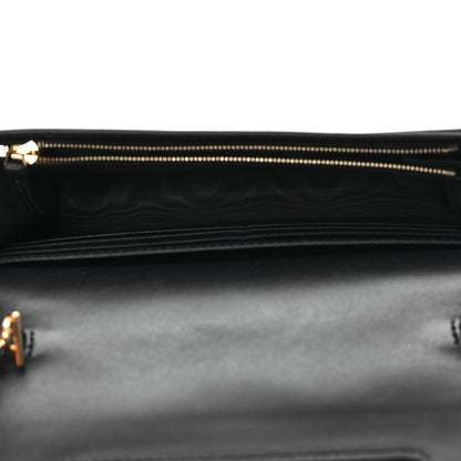 Gucci Calfskin GG Matelasse Chain Wallet Black 5 of 12