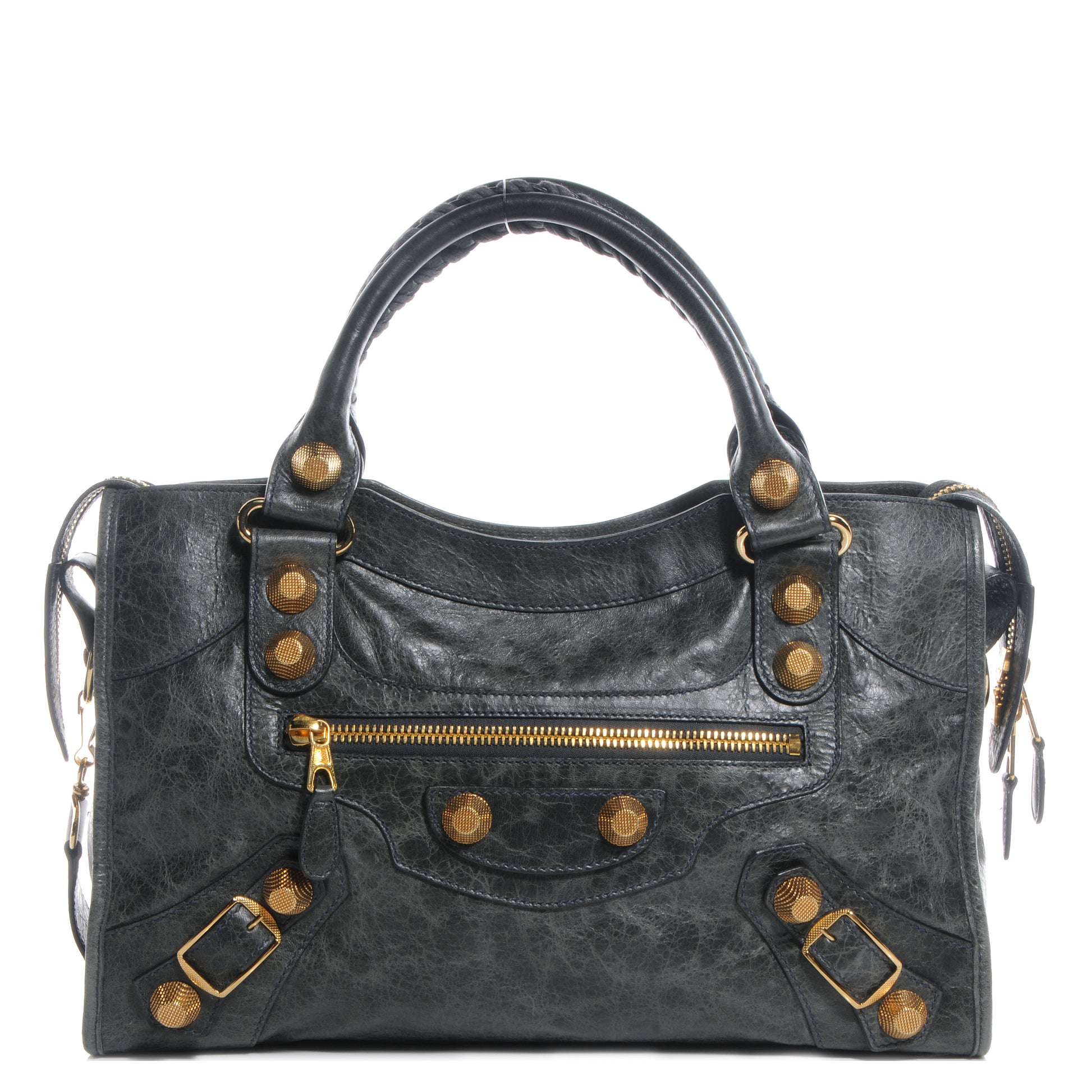 Balenciaga Agneau Giant 21 Gold Hardware City Anthracite 1 of 9
