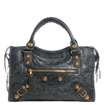 Balenciaga Agneau Giant 21 Gold Hardware City Anthracite 1 of 9