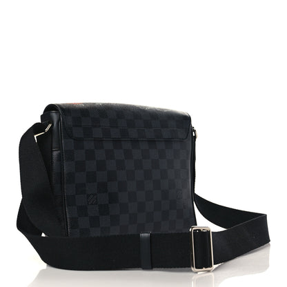 Louis Vuitton Damier Graphite World Map District PM 3 of 8