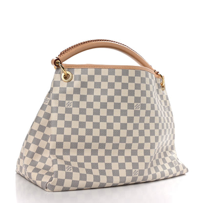 Louis Vuitton Damier Azur Artsy MM 2 of 9
